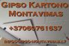 Gipso kartono montavimas Vilniuje - gipso-montavimas.lt